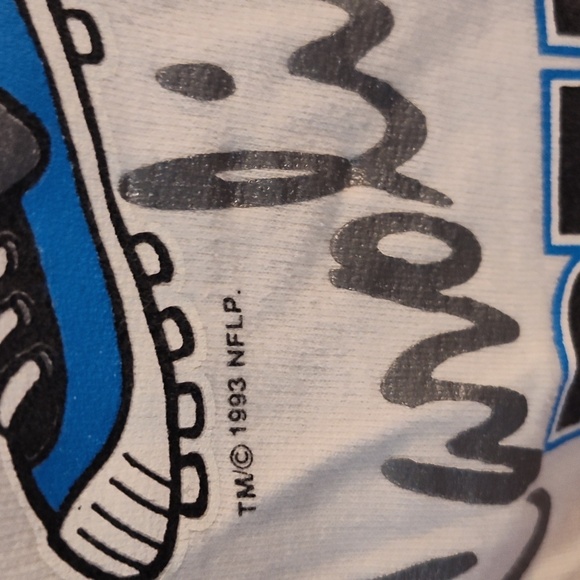 Vintage Carolina Panthers Looney tunes 1993 sweatshirt size medium - Picture 3 of 14